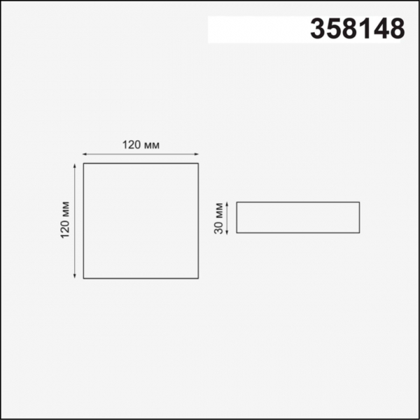 358148 SPOT NT19 301 белый Встраиваемый светильник IP20 LED 4000K 12W 85 - 265V MON, изображение 3