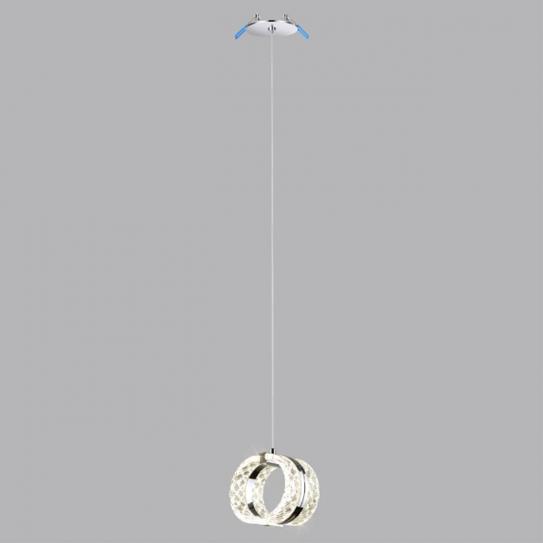 5029/8L L-VISION ODL24 451 хром/металл/акрил Подвес LED 8W 4000K 448лм MIRAGE, изображение 4