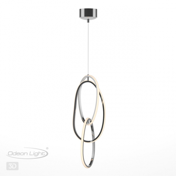 4891/32L L-VISION ODL_EX22 95 хром/акрил Подвес LED 32W 4000K 4891/32L SPACE, изображение 6