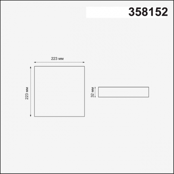 358152 SPOT NT19 301 белый Встраиваемый светильник IP20 LED 4000K 24W 85 - 265V MON, изображение 3