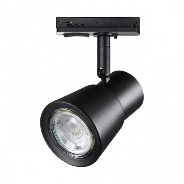 370932 PORT NT22 095 черный Светильник трековый однофазный двухжильный IP20 GU10 50W 220V MOLO, изображение 5