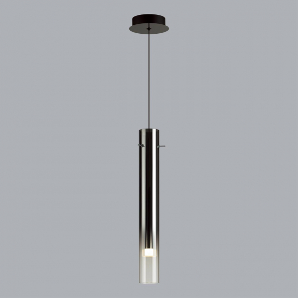 5061/5L PENDANT ODL24 317 черный/темн.хром/металл/стекло Подвес LED 4W 3000K SHINY, изображение 3