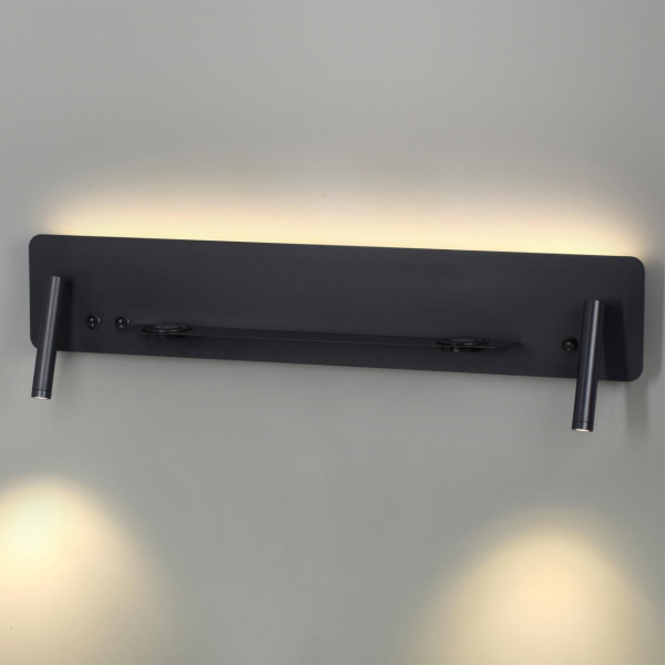 5683/17WL LEDIO LN23 057 чёрный Настенный светильник LED 17W 3000K 950Лм 220V COSI, изображение 2