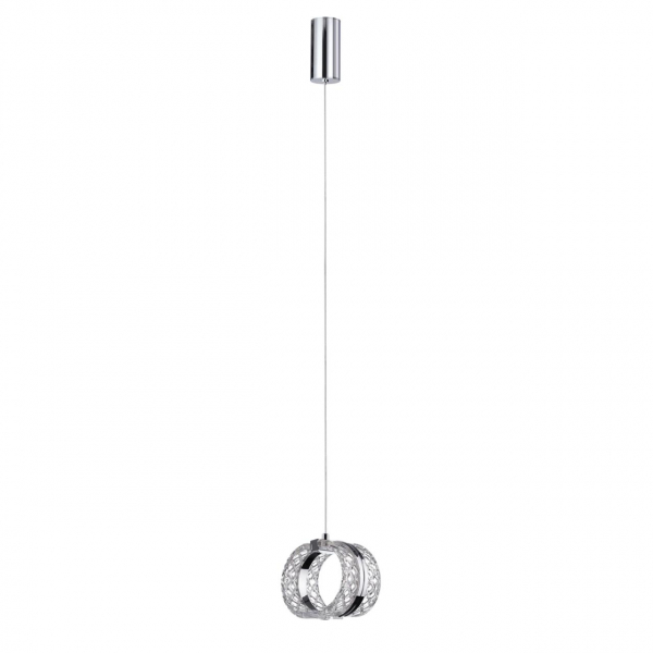 5029/8L L-VISION ODL24 451 хром/металл/акрил Подвес LED 8W 4000K 448лм MIRAGE