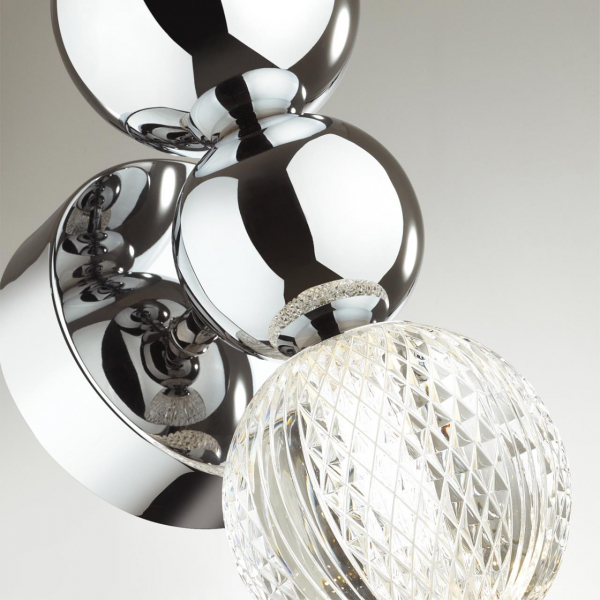 Бра 5007/4WL CRYSTAL хром  LED 4W 4000K, изображение 4
