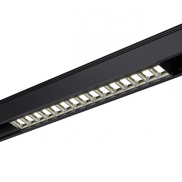 358525 SHINO NT21 082 черный Трековый светильник для низковольного шинопровода IP20 LED 4000K 30W 48V KIT, изображение 2
