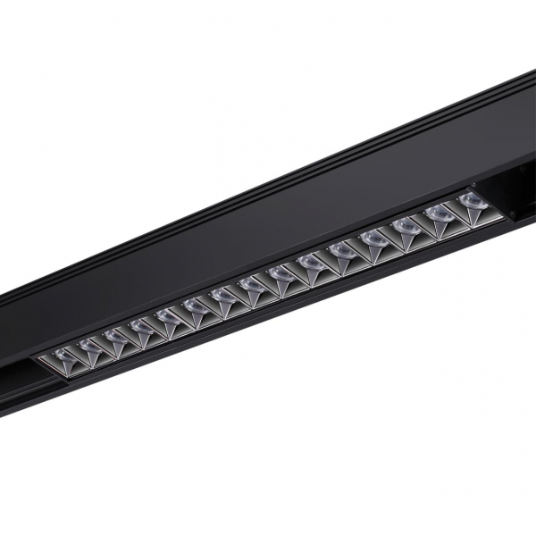 358525 SHINO NT21 082 черный Трековый светильник для низковольного шинопровода IP20 LED 4000K 30W 48V KIT, изображение 3