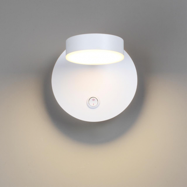 5632/7WL LEDIO LN23 037 белый Бра LED 7W 3000K 265Лм 220V LARK, изображение 2