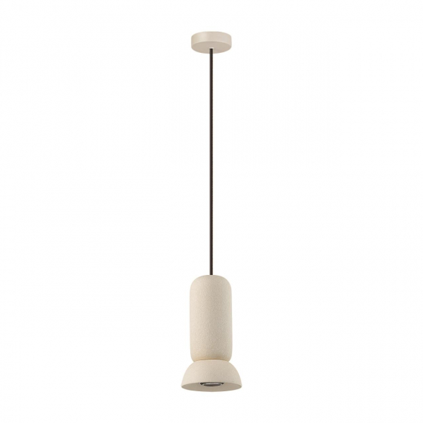 5054/1E PENDANT ODL24 315 белый/металл/керамика Подвес GU10 LED 4W KERAMA
