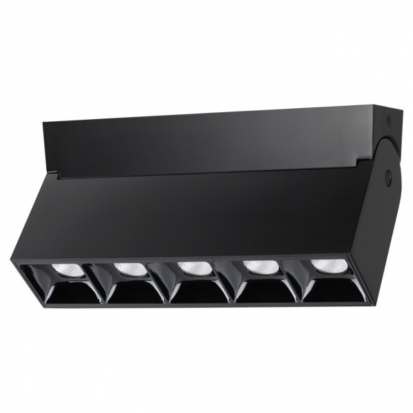 Светильник 358322 OVER черн LED 25W 4000K