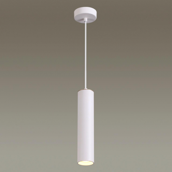 3873/1L HIGHTECH ODL19 285 белый Подвесной светильник GU10 1*50W 220V KIKO, изображение 3
