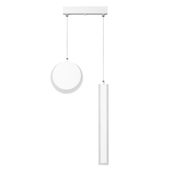 5622/25L LEDIO LN23 033 белый Светильник подвесной LED 25W 3000-6000K 2190Лм 220V PAXTON