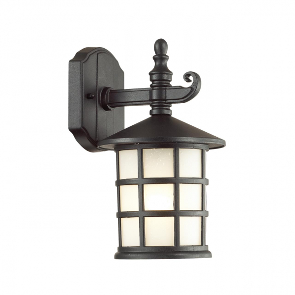 4042/1W NATURE ODL18 651 черный Уличный настенный светильник IP44 E27 60W 220V HOUSE, изображение 2