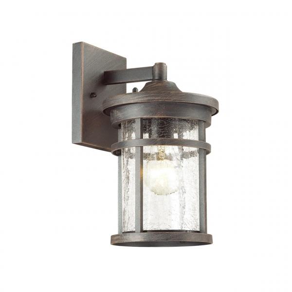 4044/1W NATURE ODL18 657 коричневый/патина Уличный настенный светильник IP44 E27 60W 220V VIRTA, изображение 2