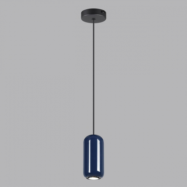5053/1E PENDANT ODL24 311 черный/синий/металл Подвес GU10 LED 4W OVALI, изображение 3