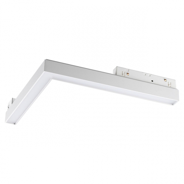 358605 SHINO NT21 075 белый Трековый светильник для низковольного шинопровода IP20 LED 4000K 24W 48V FLUM