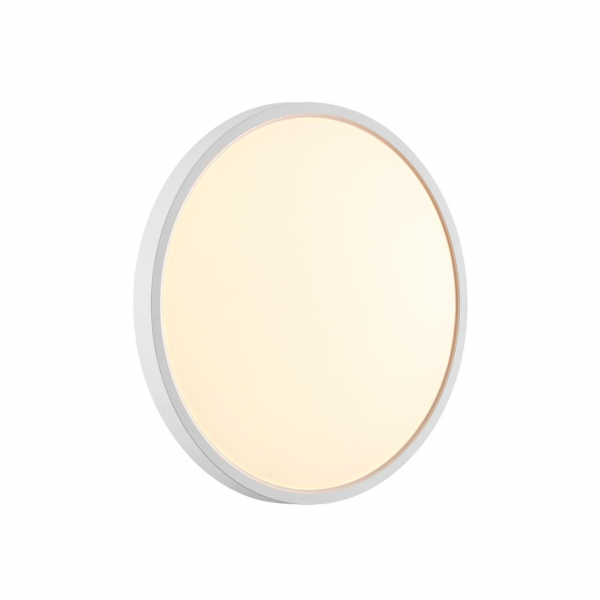 7659/24L MITRA LED SN 52 Светильник пластик/белый LED 24Вт 3000/4000K D300 IP40 ALFA WHITE, изображение 4
