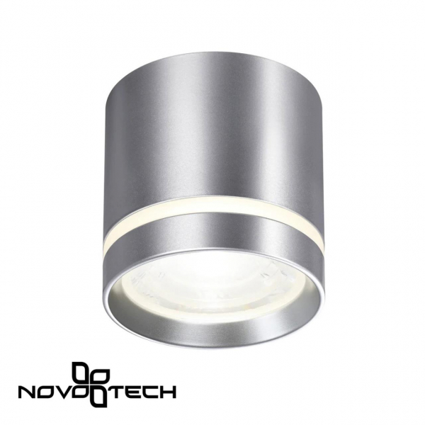 358493 OVER NT20 235 серебро Светильник накладной IP20 LED 4000K 12W 220V ARUM, изображение 3