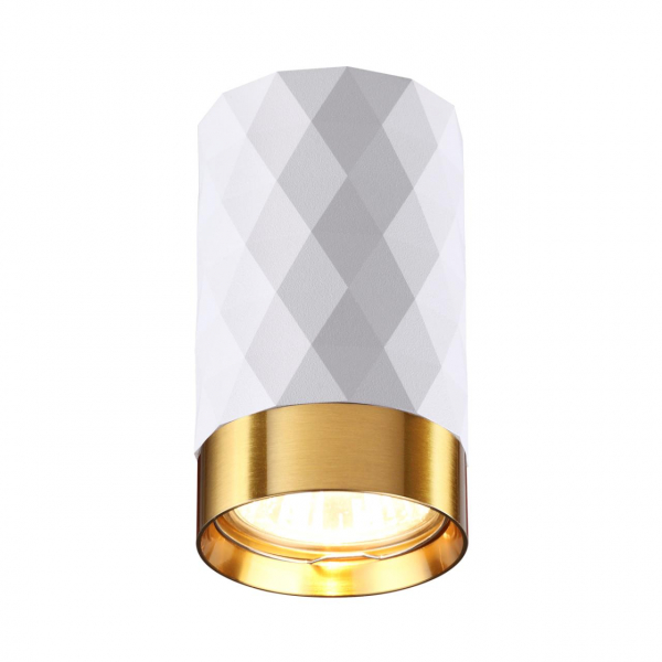 4286/1C HIGHTECH ODL22 283 белый/золотистый/металл Потолочный светильник IP20 LED GU10 max 10W AD ASTRUM, изображение 2