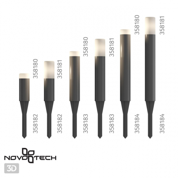 358184 STREET NT19 392 темно-серый Плафон для светильника (арт.358180-358181) NOKTA, изображение 4