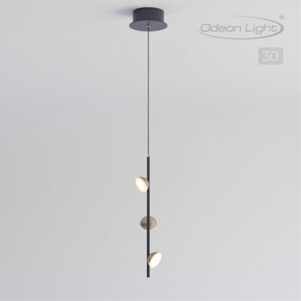4156/9L L-VISION ODL19 285 черный Подвес LED 9W VERICA, изображение 4
