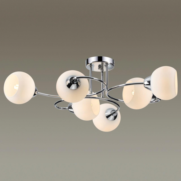 4591/6C COMFI LN22 238 хром Люстра Потолочная E27 6*40W 220V SYDNEE, изображение 2
