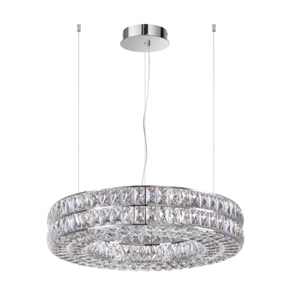 4927/52L L-VISION ODL24 479 хром/металл/хрусталь Люстра LED 52W 4000K 2971Лм PANTA