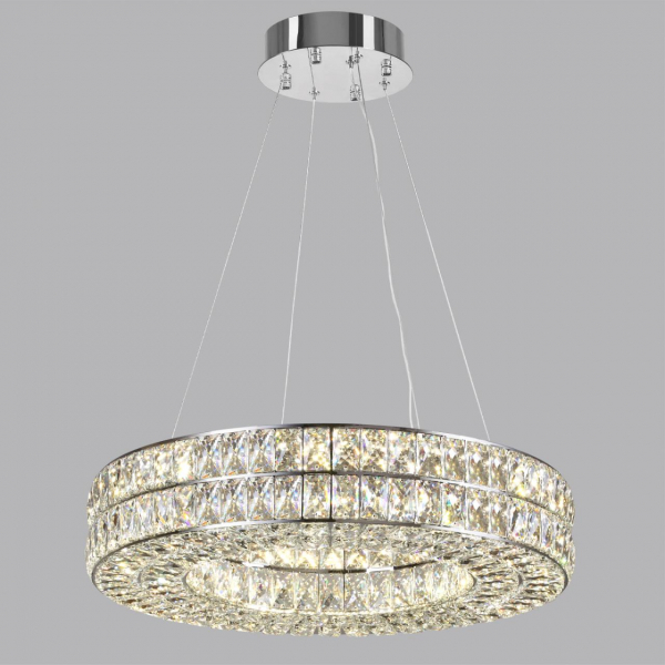 4927/52L L-VISION ODL24 479 хром/металл/хрусталь Люстра LED 52W 4000K 2971Лм PANTA, изображение 3