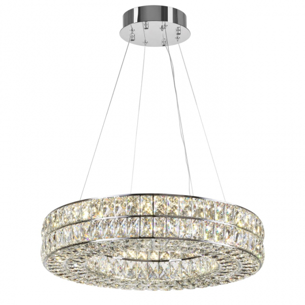 4927/52L L-VISION ODL24 479 хром/металл/хрусталь Люстра LED 52W 4000K 2971Лм PANTA, изображение 2