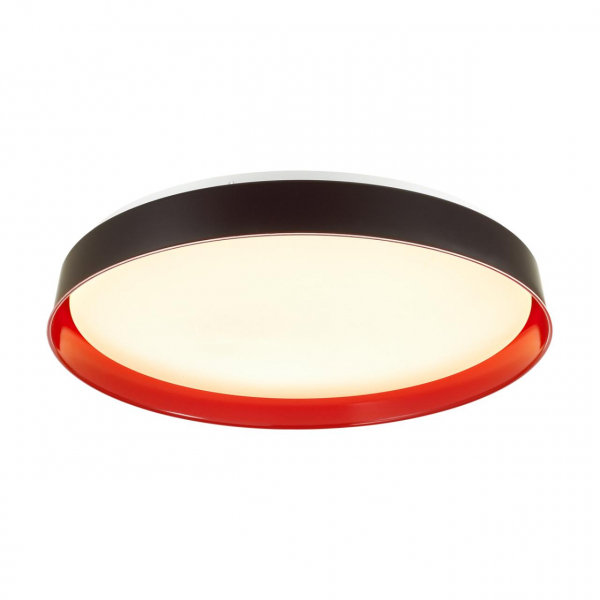 7710/EL COLOR SN 102 Светильник пластик/белый/красный LED 70Вт 3000-6000К D510 IP43 пульт ДУ TUNA RED, изображение 5