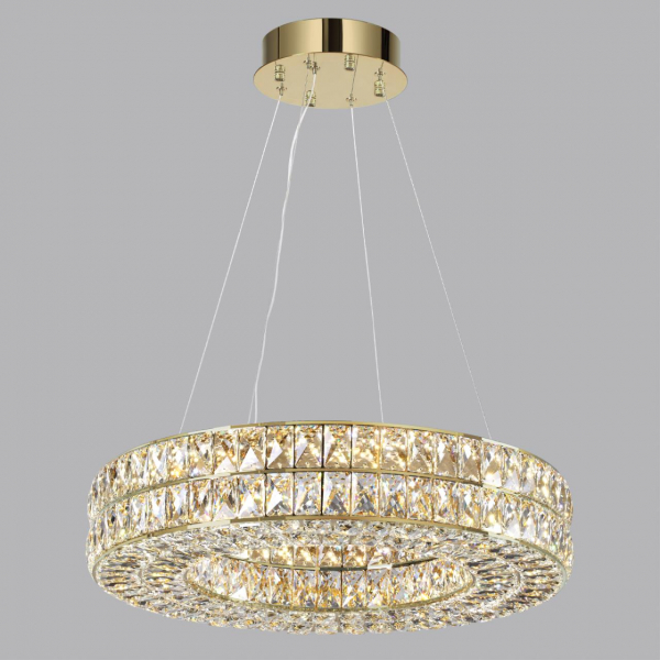 4926/52L L-VISION ODL24 477 золото/металл/хрусталь Люстра LED 52W 4000K 2971Лм PANTA, изображение 3