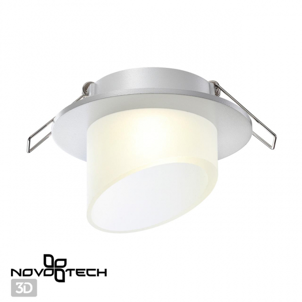 370897 SPOT NT22 318 белый Светильник встраиваемый IP20 GU10 9W 220V LIRIO, изображение 3