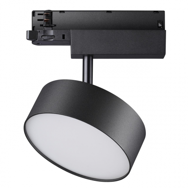 358759 PORT NT21 148 черный Трехфазный трековый светодиодный светильник IP20 LED 24W 4000K 2100Лм 100-265V PROMETA, изображение 3