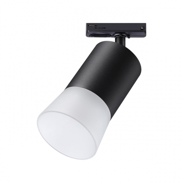 370902 PORT NT22 093 черный Светильник трековый однофазный двухжильный (универсальный) IP20 GU10 9W 220V ELINA, изображение 4