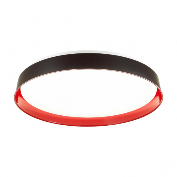 7710/EL COLOR SN 102 Светильник пластик/белый/красный LED 70Вт 3000-6000К D510 IP43 пульт ДУ TUNA RED, изображение 3