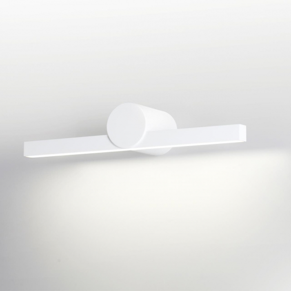 6624/8WL HIGHTECH ODL24 601 белый/металл/акрил Настенный светильник IP54 LED 8W 4000K 220V ABRI, изображение 2