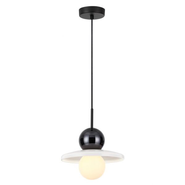 5014/1D MODERN ODL23 295 черный/белый/белый матовый металл/стекло Подвес G9 LED 5W HATTY, изображение 2