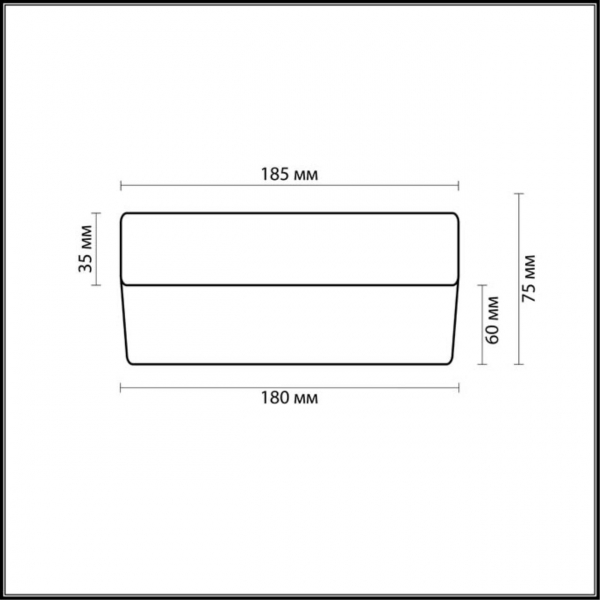 2405/1C DROPS ODL13 609 никель Н/п светильник IP44 E14 60W 220V PRESTO, изображение 2