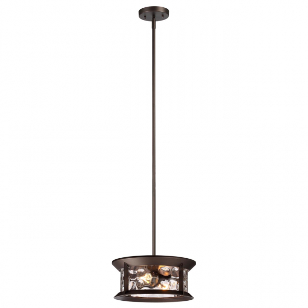 4961/2 NATURE ODL22 637 темно-коричневый/стекло Ландшафтный подвес E27 2*60W IP44 MAVRET, изображение 2