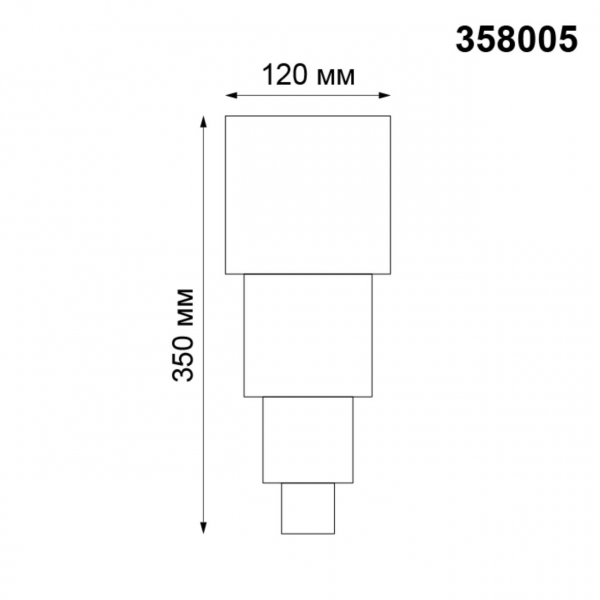 358005 STREET NT19 389 белый Ландшафтный светильник IP54 LED 3000К 2*5W 85-265V KAIMAS, изображение 5