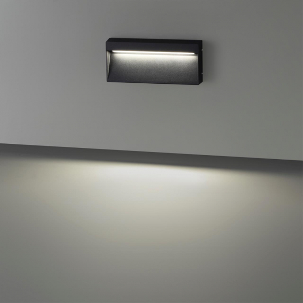 6649/5WL NATURE ODL24 619 черный/металл/акрил Подсветка для лестниц IP54 LED 5W 4000K AC85-265V VITTY, изображение 3