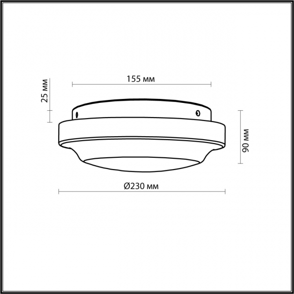 2760/1C DROPS ODL15 544 белое стекло Н/п светильник IP44 E27 60W 220V TAVOY, изображение 2