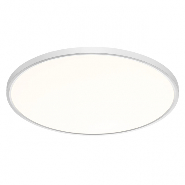 7659/48L MITRA LED SN 52 Светильник пластик/белый LED 48Вт 3000/4000K D600 IP40 ALFA WHITE, изображение 2