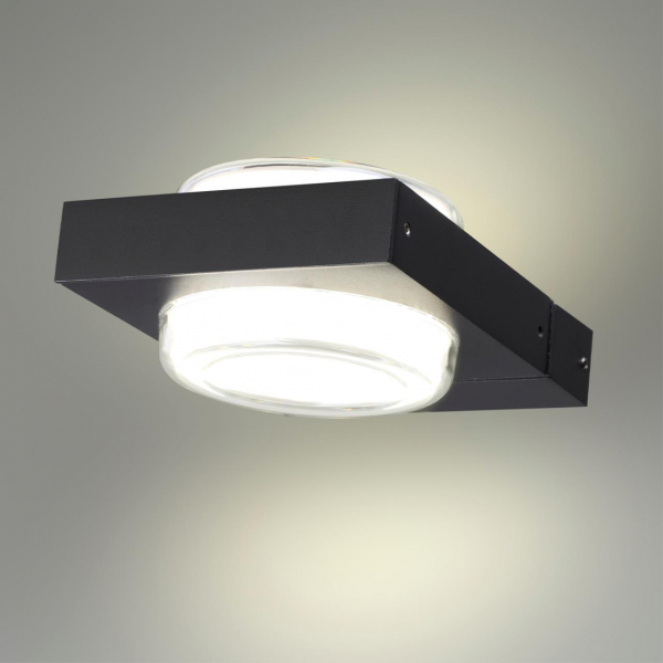 6654/6WL NATURE ODL24 623 черный/металл Уличный настенный светильник IP54 LED 6W 4000K AC85-265V VART, изображение 3