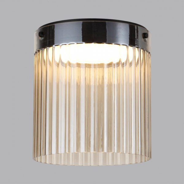5047/20LC L-VISION ODL24 303 черный/светл.янтарный/металл/стекло Потолочный светильник LED 20W 4000К 2238Лм PILLARI, изображение 3
