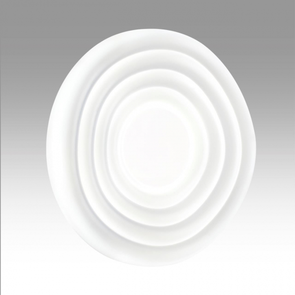 7679/DL PALE SN 153 Светильник пластик/белый LED 48Вт 3000-6000К D380 IP43 пульт ДУ FASS, изображение 4