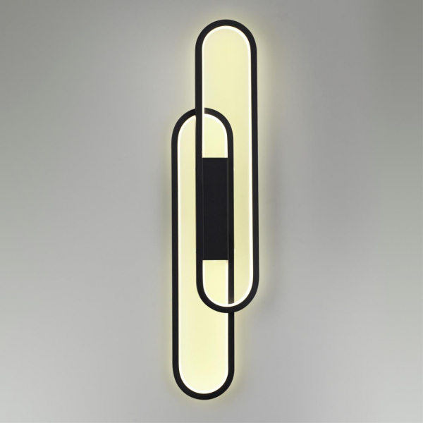 5610/37WL LEDIO LN23 073 черный Настенный светильник LED 37W 4000К 1679Лм 220V CLIPE, изображение 2