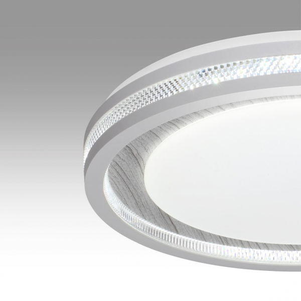 7681/EL COLOR SN 110 Светильник пластик/сер под дер LED 70Вт 3000-6000K D480 IP43 пульт ДУ MAVI WOOD, изображение 7