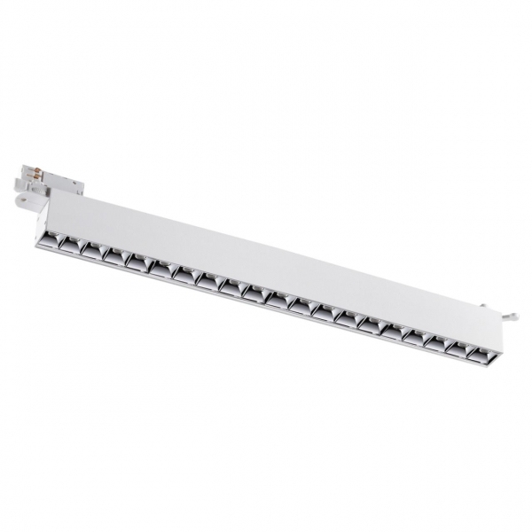 358846 PORT NT22 141 белый Светильник трехфазный трековый светодиодный IP20 LED 4000K 30W 220V ITER, изображение 2