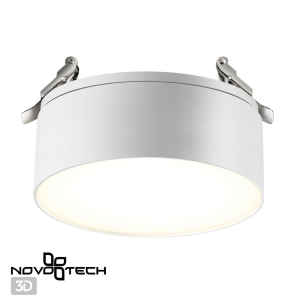 358752 SPOT NT21 274 белый Светильник встраиваемый светодиодный IP20 LED 24W 4000K 2100Лм 100-265V PROMETA, изображение 4